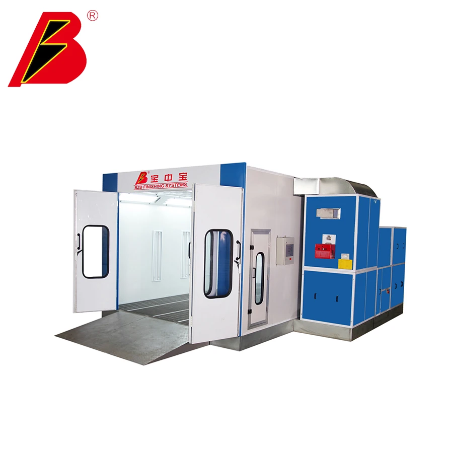 BZB 8500 spraying booth for cars external size