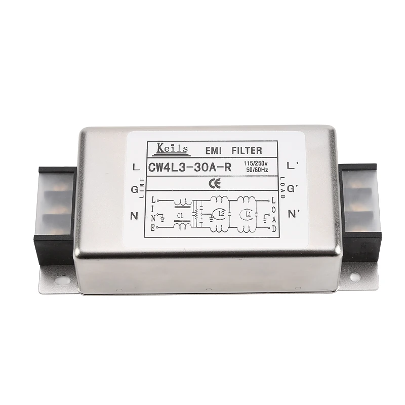 
Three Stage Filtering Electronic Equipments Dc Steering Power Purifier Filter 