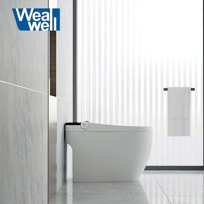 Economical modern smart bidet toilet s-trap intelligent toilet automatic flushing toilet bidet