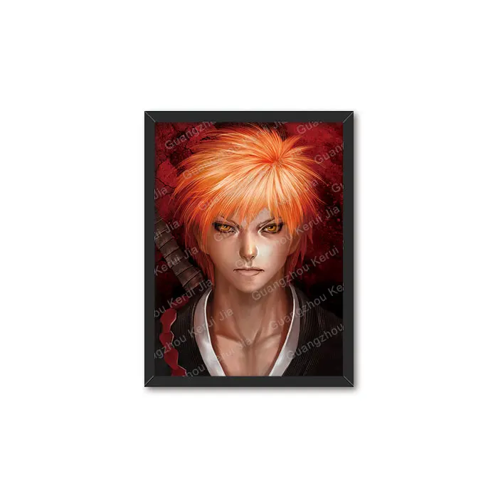 wholesale custom of 3d lenticular flip moving image waterproof animated bleach poster 3d motion posters anime pictures for gifts
