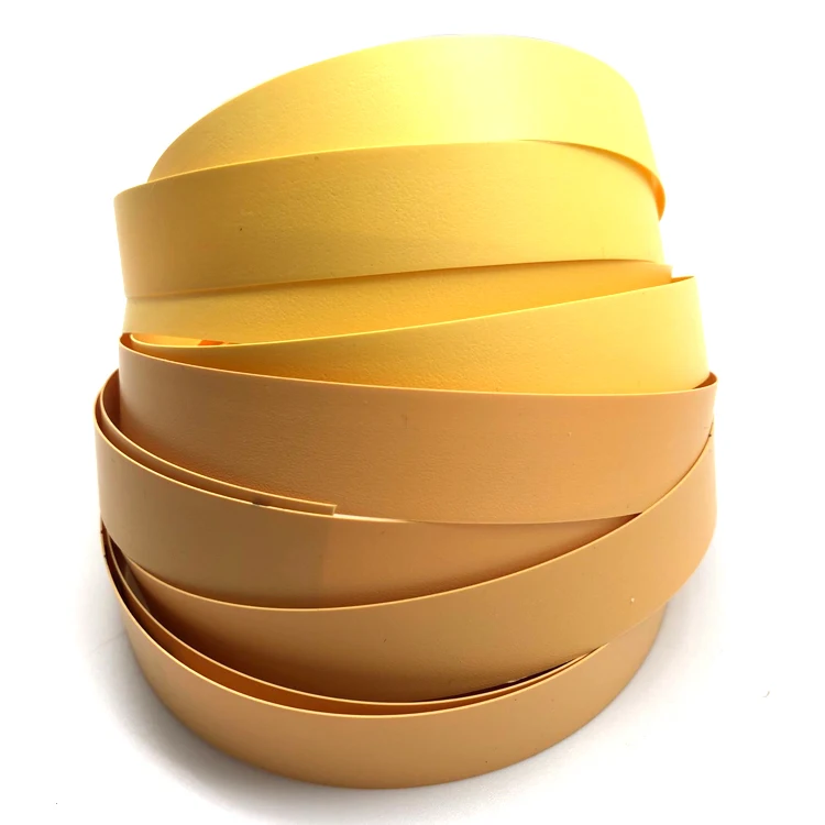 Customized Width ABS PVC Solid Color Edge Banding Low Price Plastic Furniture Decorative Strips Accessory