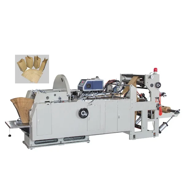 Automatic Shopping Paper Bag Making Machine
