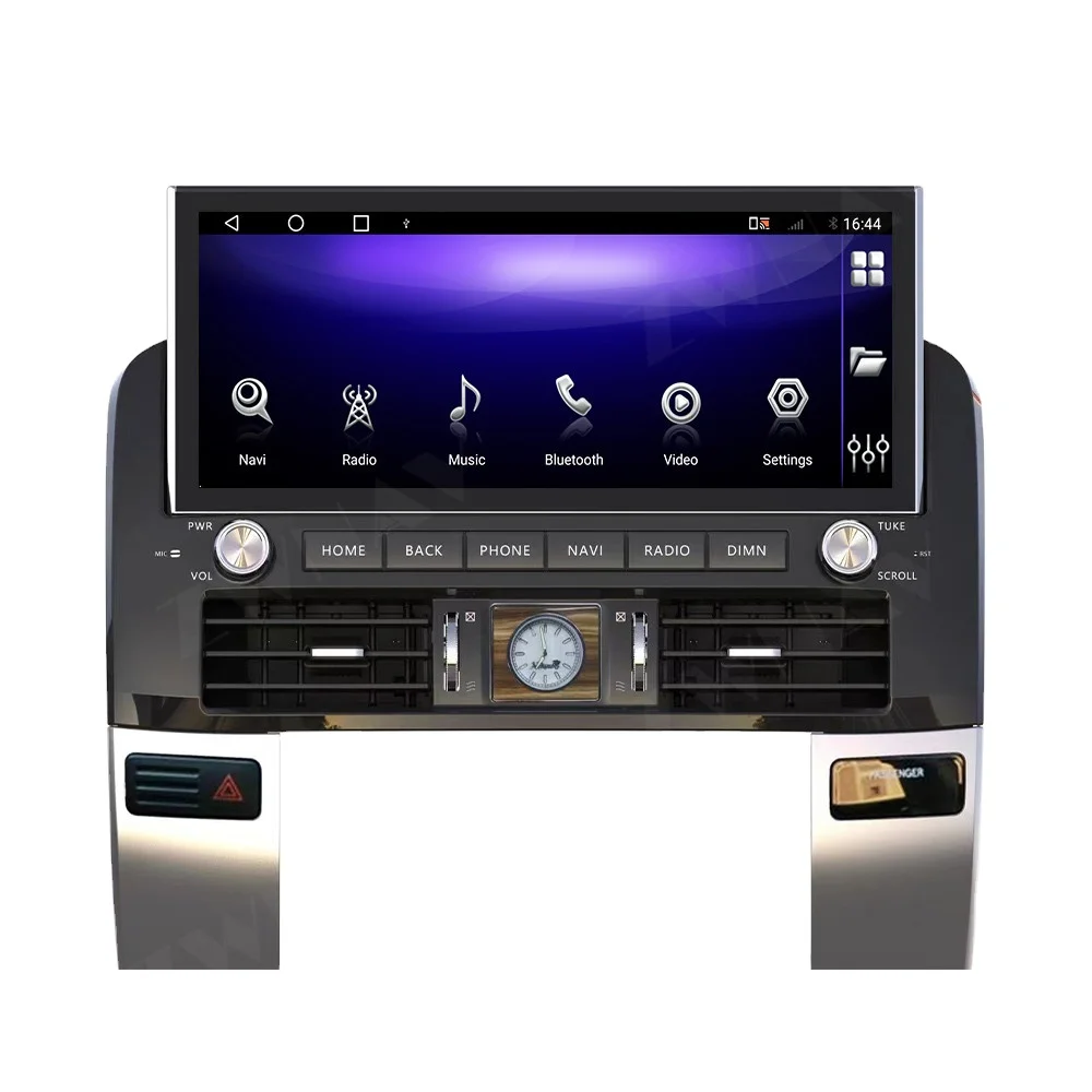 ZWNAV 12.3' Android Carplay For Toyota Land cruiser prado 120 03-09  GPS Navigation Head Unit Multimedia DVD Player Auto Stereo