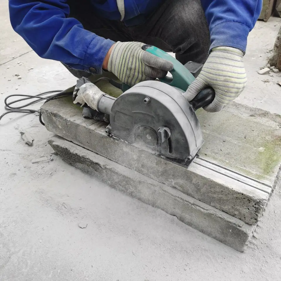 1700W Stone Brick Concrete Wall Chasing Cutting Grooving Machine Ningbo Manufacturer M1Y-OC01-150