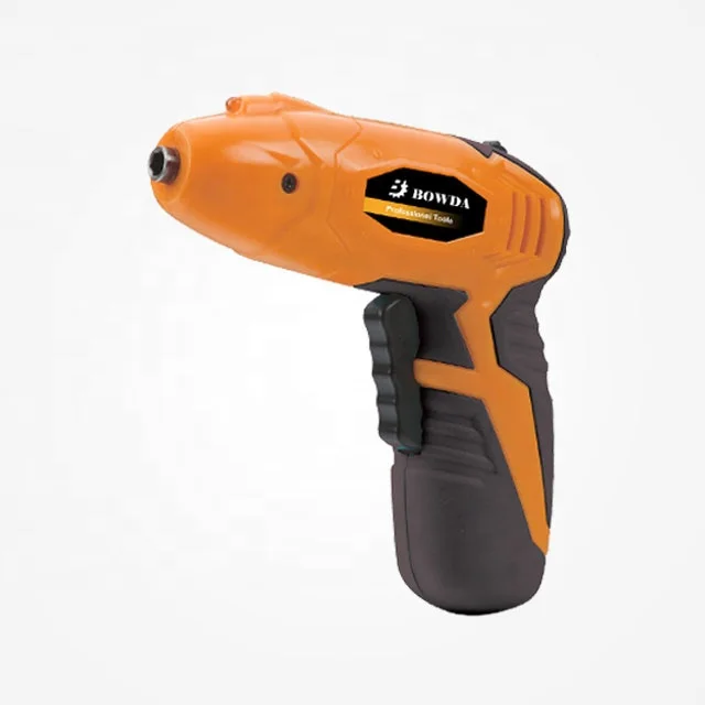 2.4V/3.6V/4.8V Cordless Screwdriver Electric with Rechargeable Battery & LED Light