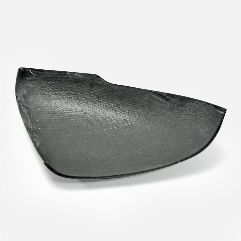 
Customized Car Accessories, Carbon Fiber Side Mirror Cover Stick On Type Glossy Fibre Rear View Kit Racing Trim Part 