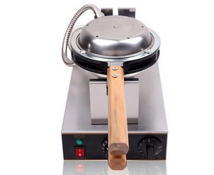
220V/110V Commercial Bubble Waffle Maker Electric Chinese Eggettes Puff Cake Waffle Maker Custom Plate Iron Bowl 