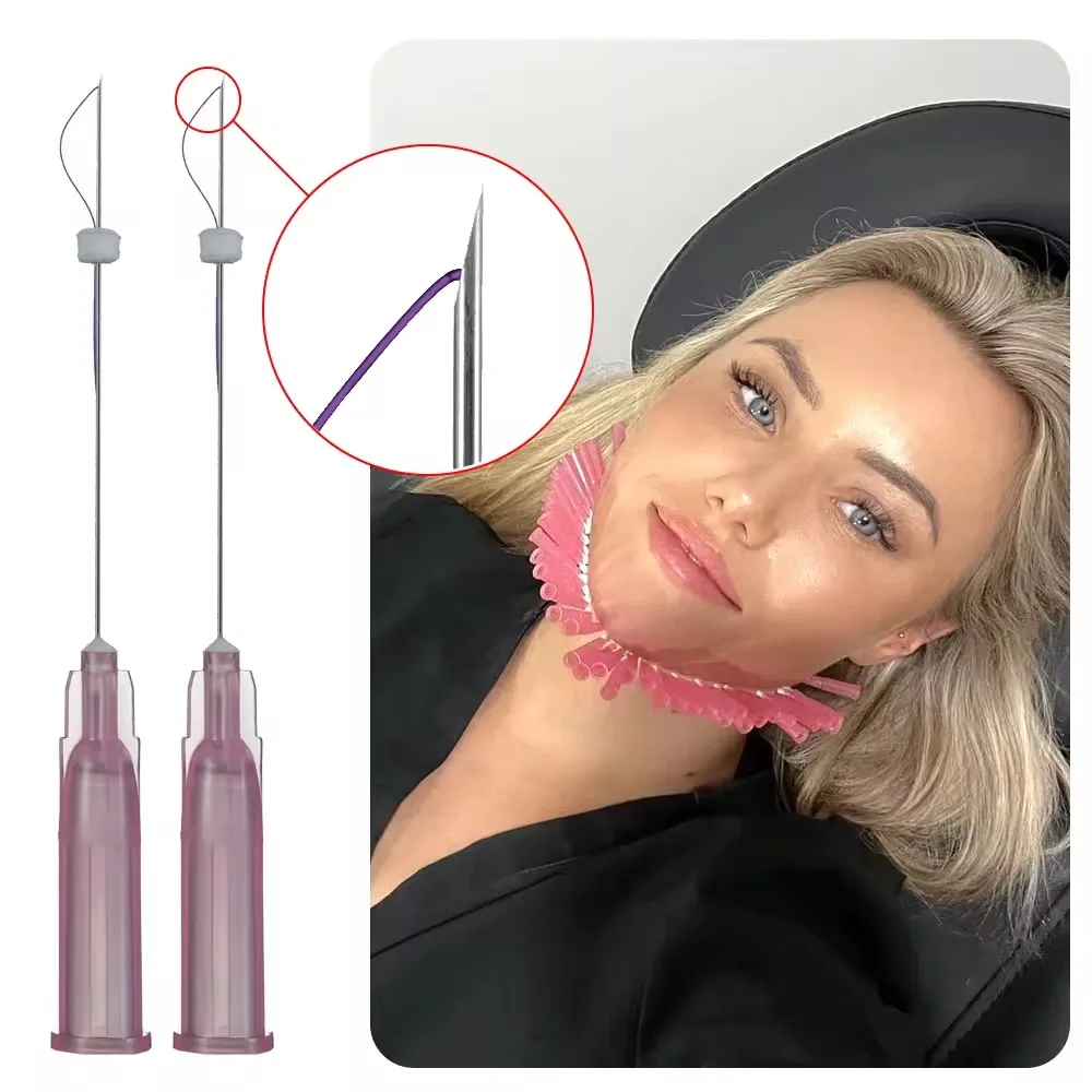 Top Selling Mesotherapy Plastic Surgical Sutures V Line Lifting Face Collagen Mono Pdo Thread