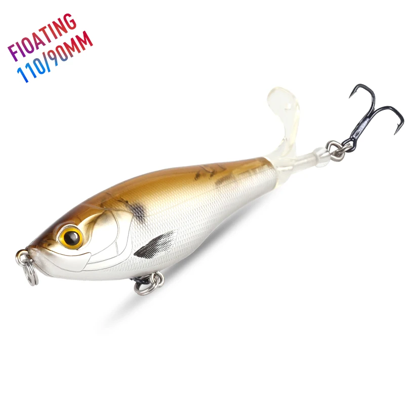  Kingdom 9501 Whopper Popper рыболовные приманки 90 мм 110 плавающие и тонущие твердые длинная карандашная приманка Поппер