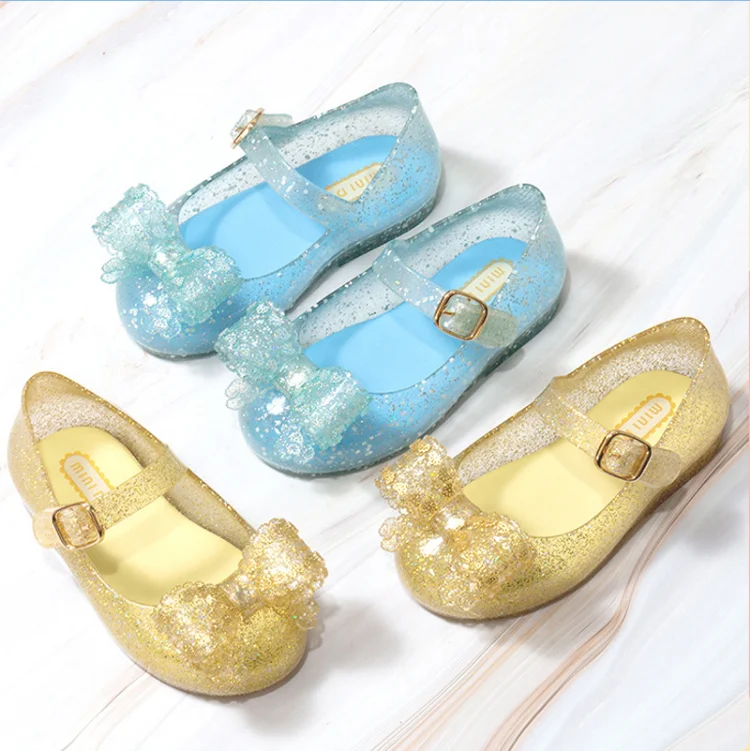 MINI DD Toddlers Flat Sandals Summer Wholesale Children Footwear Kids Sandals Summer 2022 Girl Shoe High Quality Jelly Shoes