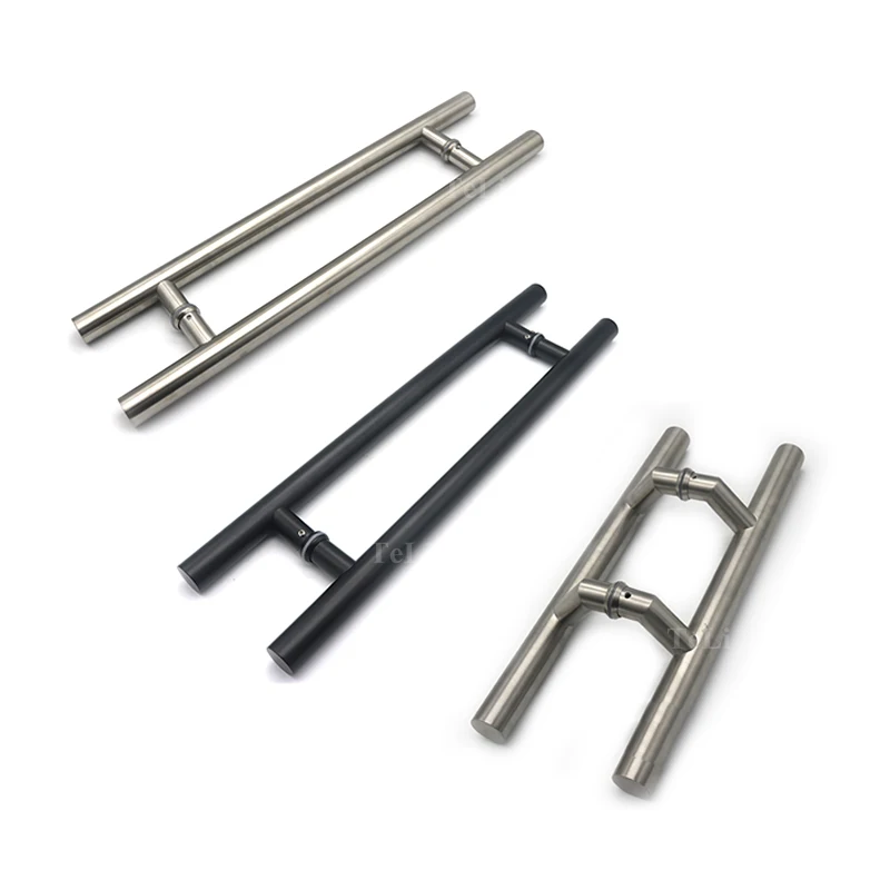 Glass door fittings sliding door accessories pull handles glass door stainless steel handle