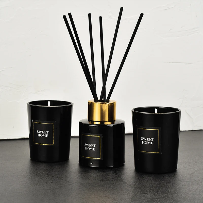 Luxury Private Label Scented Candles Gift Set OEM Soy Wax Candle Luxury Scented Candle Match Luxury Gift