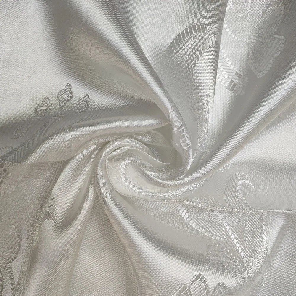 Comfortable touch high quality 100 viscose rayon silk jacquard fabric for garment