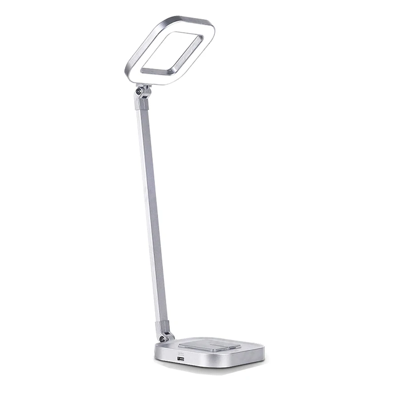 Hot Selling Read Led Smart Eye Protection Lamp With Night Light Modern Desk Lamp With Wireless Charging