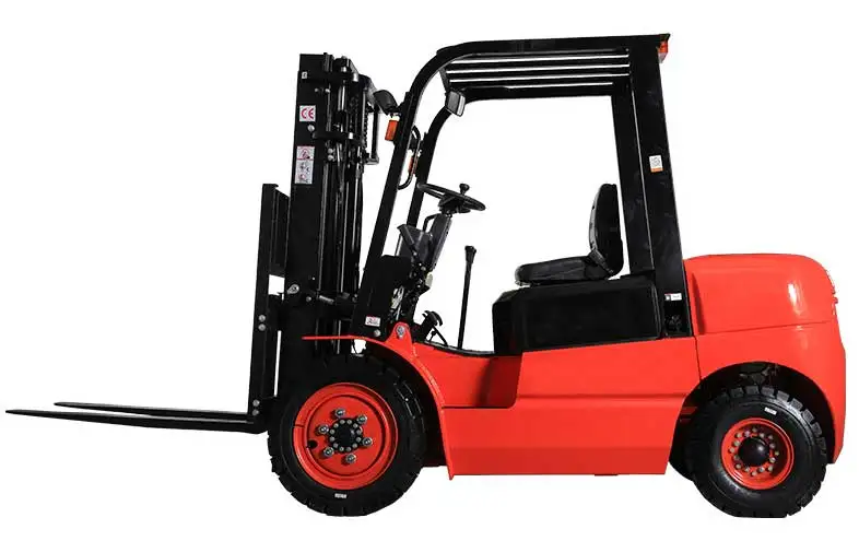 New product truck forklift 2.5ton rough terrain diesel forklift Mitsubishi engine