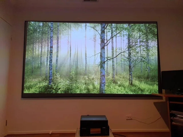  120 дюймовый alr ust экран для Fengmi 4K кинотеатра лазерный проектор с фиксированной