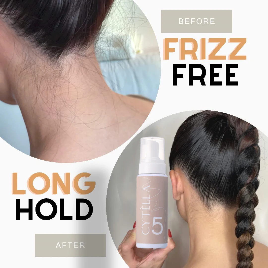 For Curly Hair, Wig or Weave, Glycerin and Polyvinyl Pyrrolidone, Paraben-free Styling Mousse