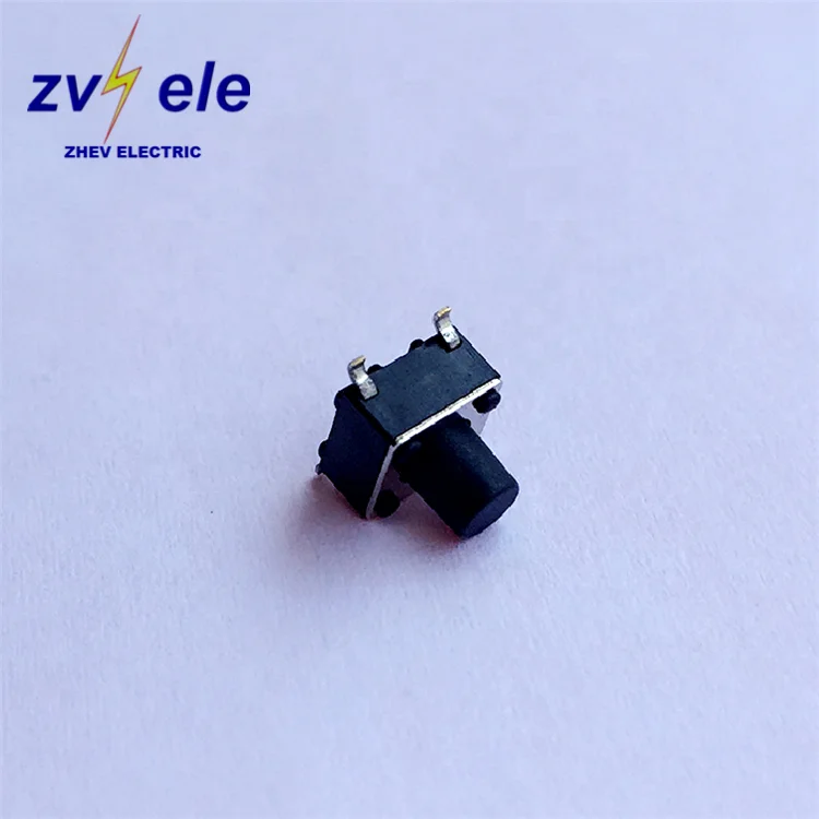 6x6MM Tact 250GF SMD Type Tactile Switch With 4 Pins Reel Packing
