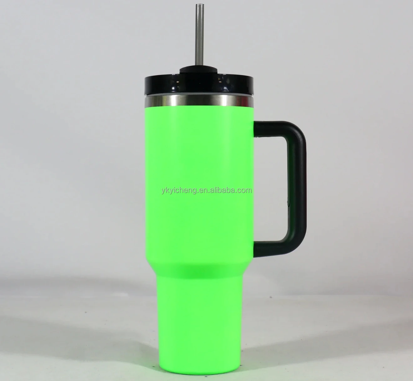 Blank sublimation 40oz 2.0  tumblers double walled Insulated neon colors travel Sealed mugs best gifts Electric pink coffee cups