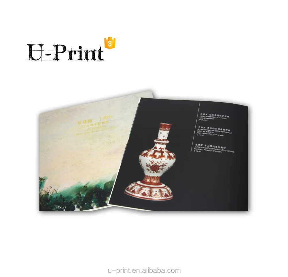 Business Advertising Small Pamphlet Restaurant Menu Book Instruction Booklet Printing