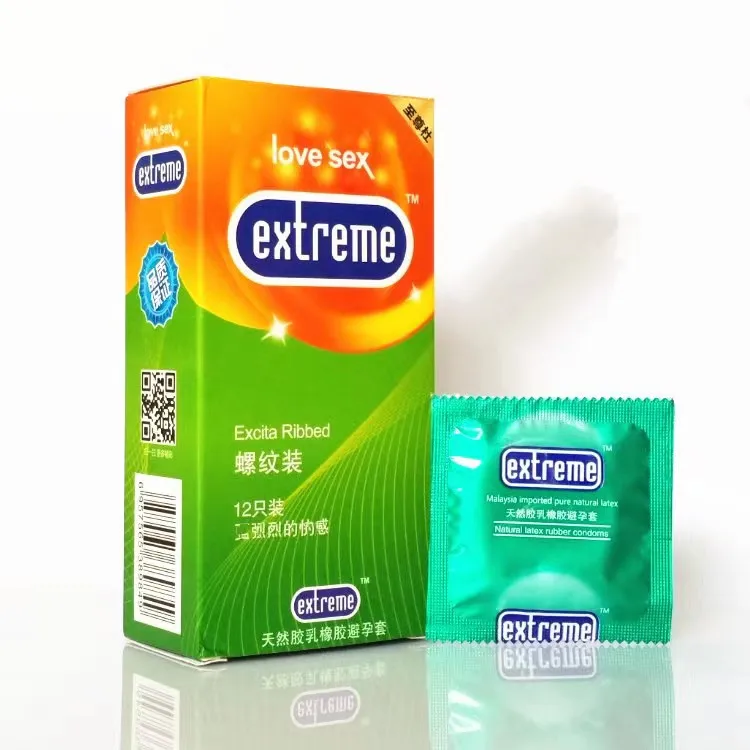 Direct Sales Condom Oem Long Lasting logo Printed New Type Male Packaging Customized