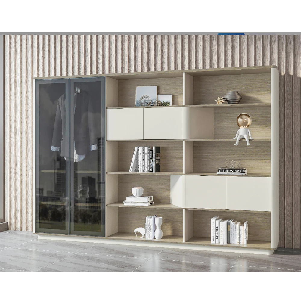 Wholesale Custom Office Furniture File Cabinet Cupboard Wooden Furniture Storage Cabinet Executive Chair Office Table