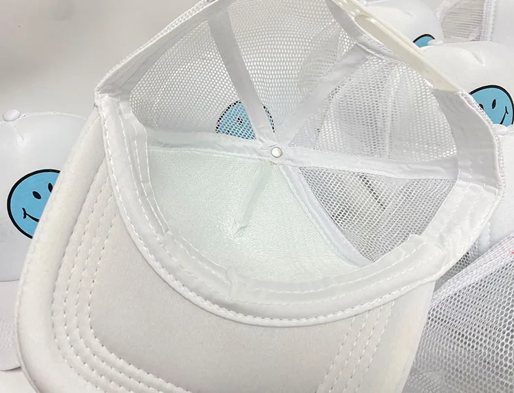 Wholesale baseball trucker hat embroidery patch, distressed custom mesh trucker cap