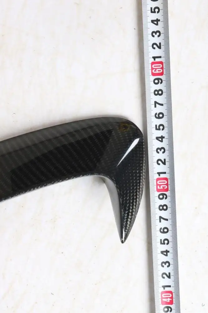 S5 Carbon Fiber Car Fog Light Lamp Canards Splitter Fins For Audi A5 Sline S5 2012-2016