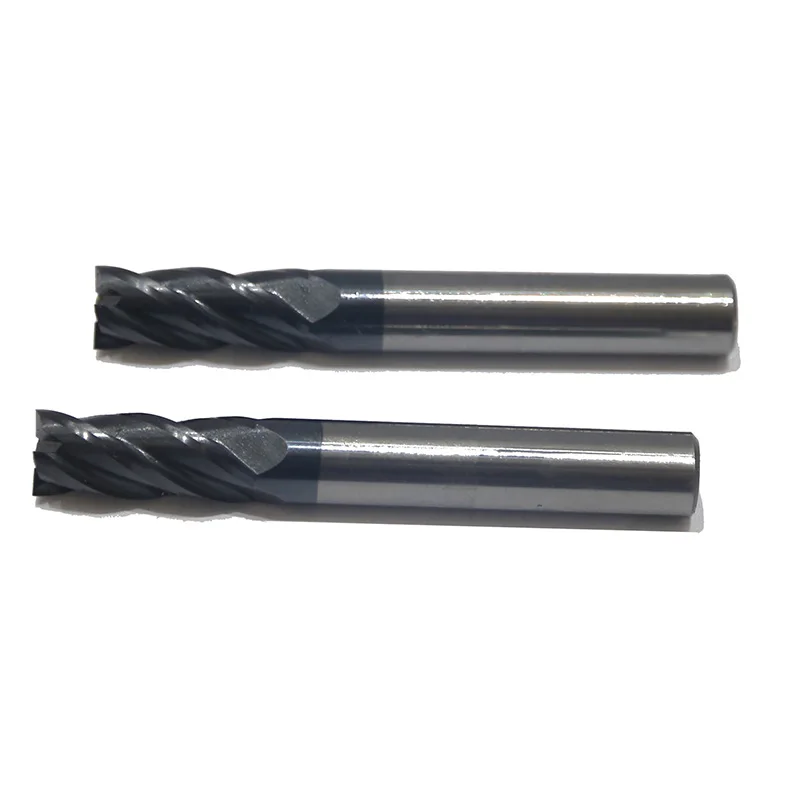 Metric Size 2 Or 4 Flute 1mm Tungsten Carbide End Mill Micro Milling Cutter