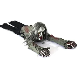 Animated Halloween Props Haunted House Skeleton Sound Control Crawling Zombie Ghost Halloween Prop