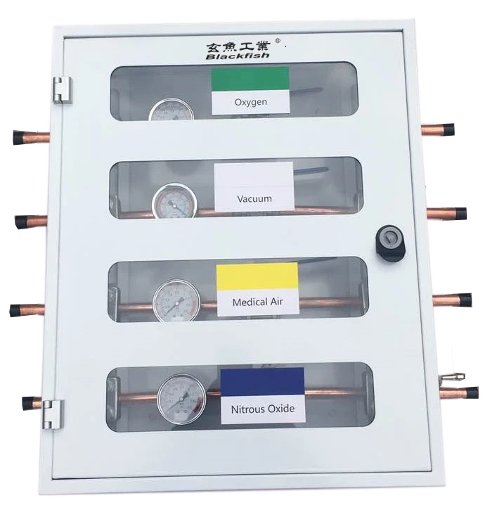 AVSU Medical Gas Zone Valve Box 4 Gases Area Valve Service Unit AVSU