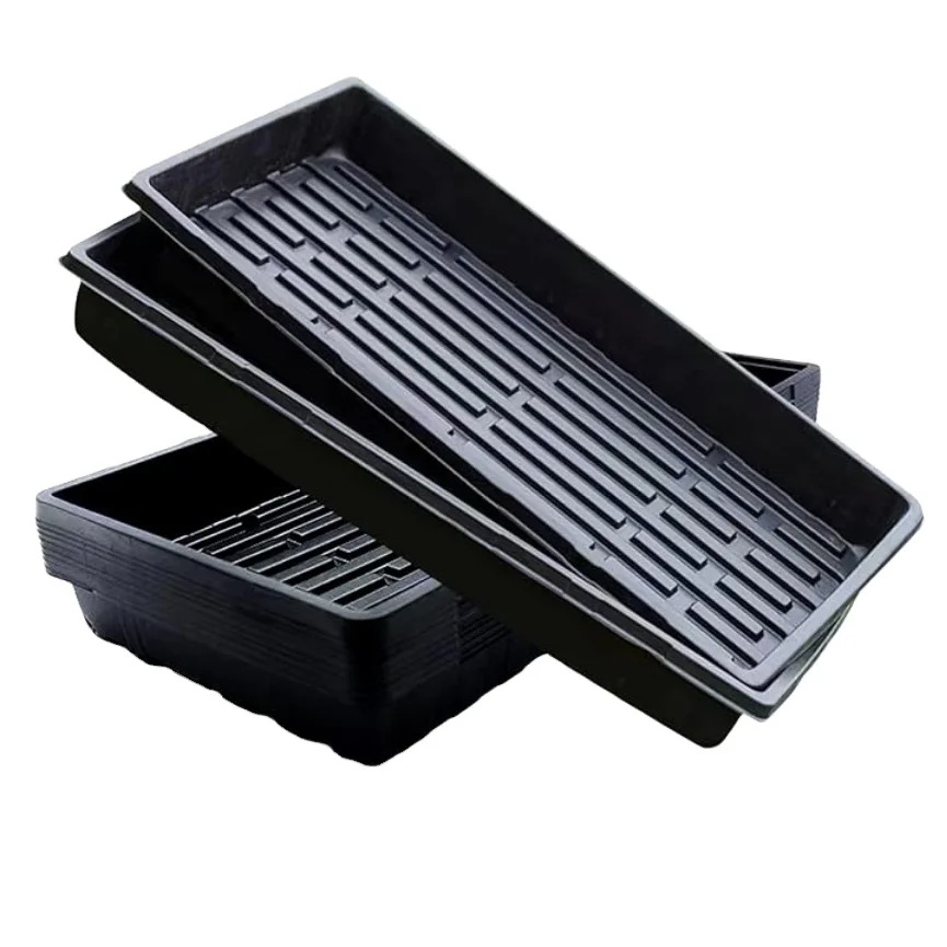 food grade pp material nursery seed growing flat tray 1020 trays