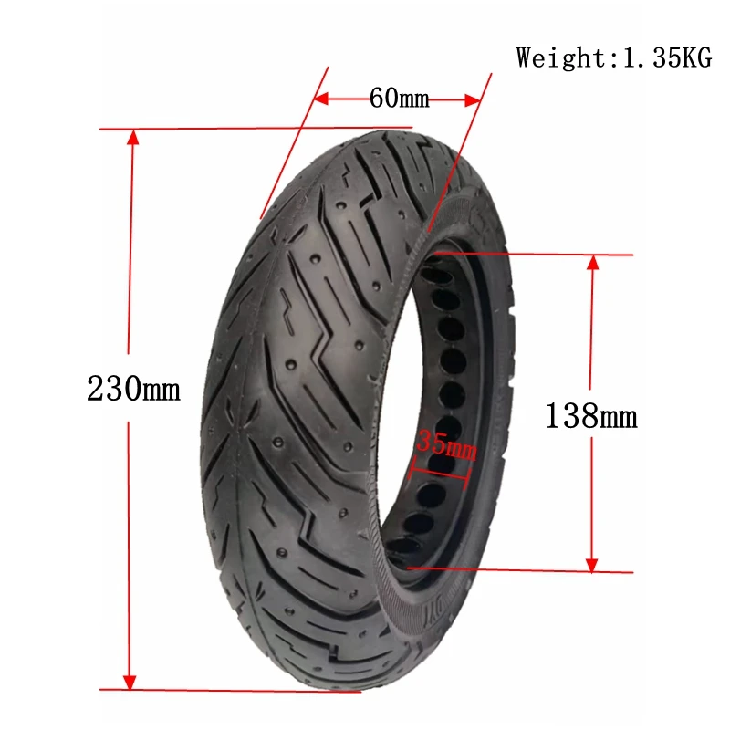 10 inch Durable Scooter solid tire 10x2.50 anti-Explosion Tire Solid Tyre for Max G30 Electric Scooter