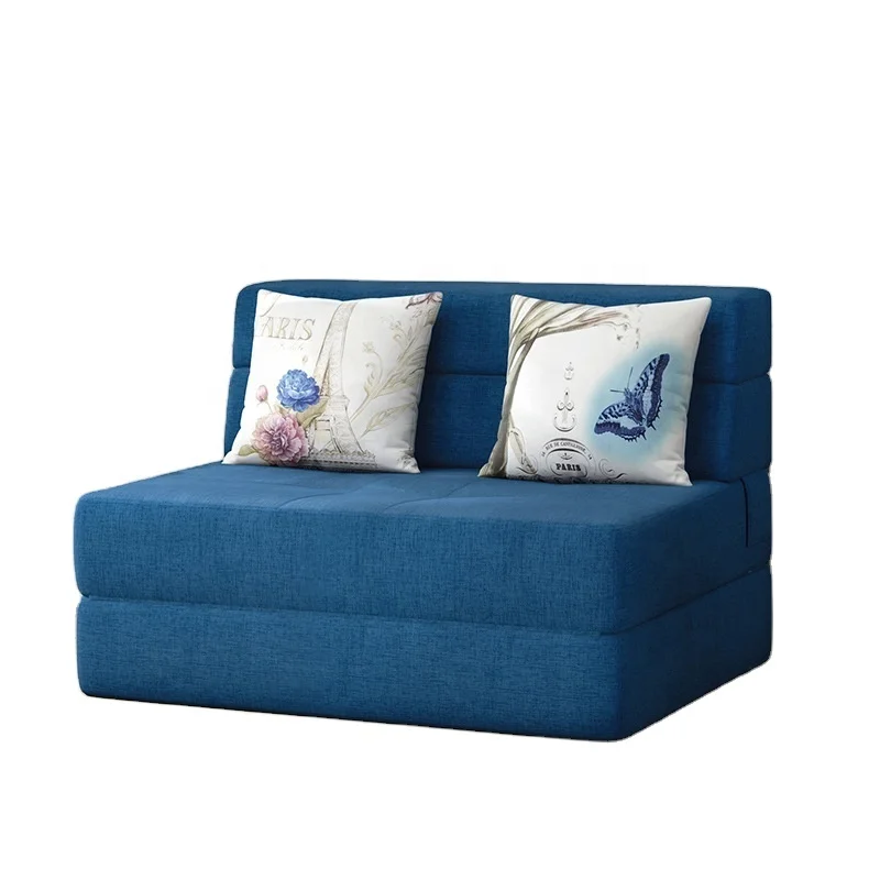 
Double dual-use folding sofa bed 1.2 meters of the small family tatami lazy multi-function sofa sitting room balcony 