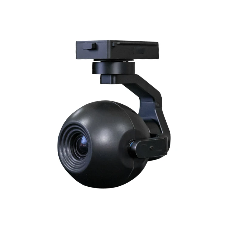 Foxtech EH314 MINI 4K 14X Optical Zoom Drone Camera UAV Camera with 3-axis Gimbal for Inspection Target Tracking