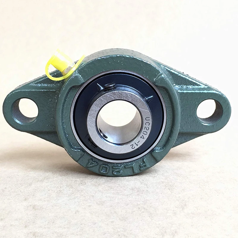 UCFL204-12 Pillow Block Bearing Steel Mounted Self Aligning 3/4 inch 2 Bolt Pillow Block Flange Bearing UCFL205 206 207