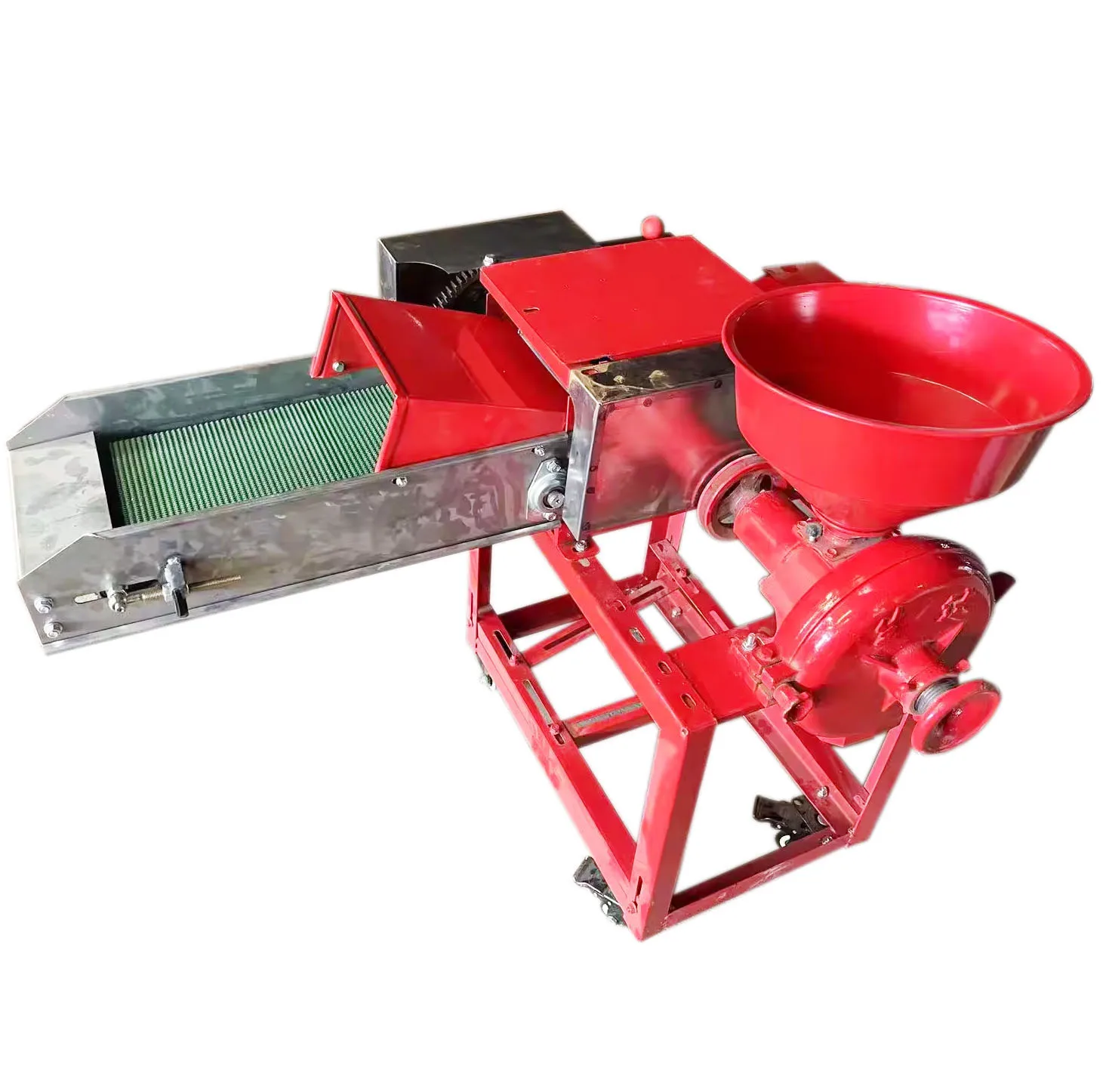 WEIYAN 9ZT-0.4-G200 NEW HOT SALE chaff cutter and grinder combined machine Grass chopper and grain grinding combined machine