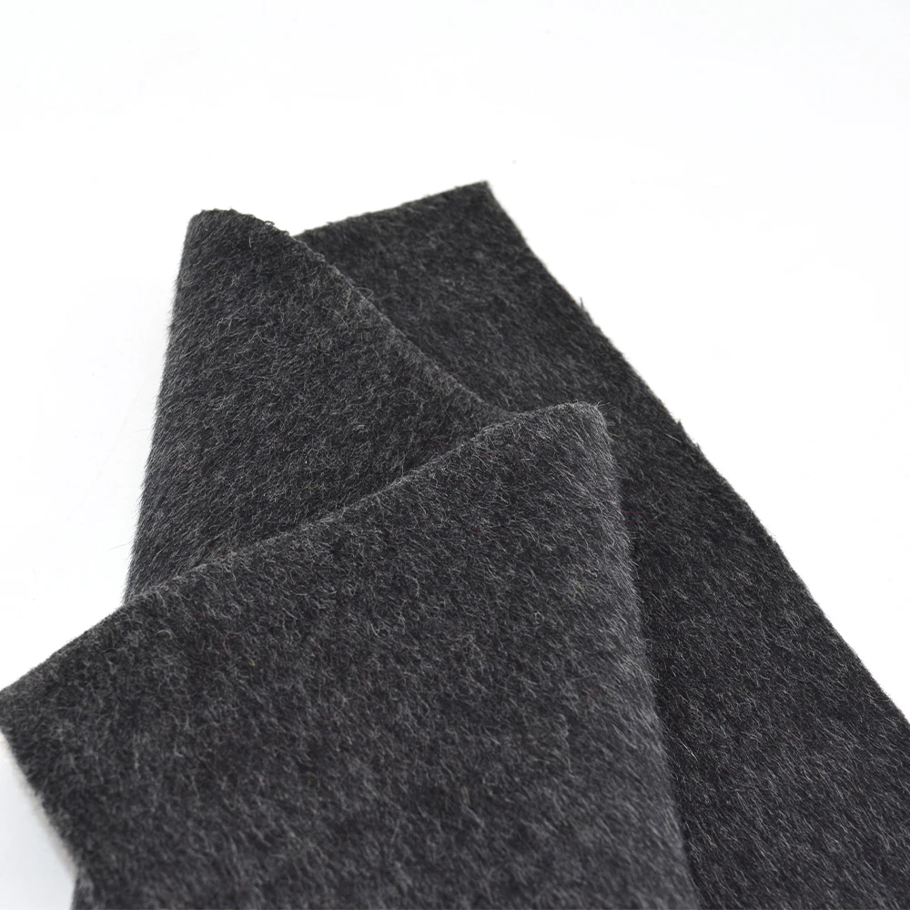 fabricDouble-sided cloth supports customization 80% wool 12% polyester 8% graphene  mens casual winter wool High quality fabric