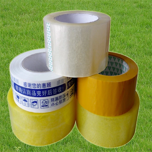 Пользовательская Bopp Opp акриловая клейкая упаковка лента доставка картонная упаковочная лента с логотипом