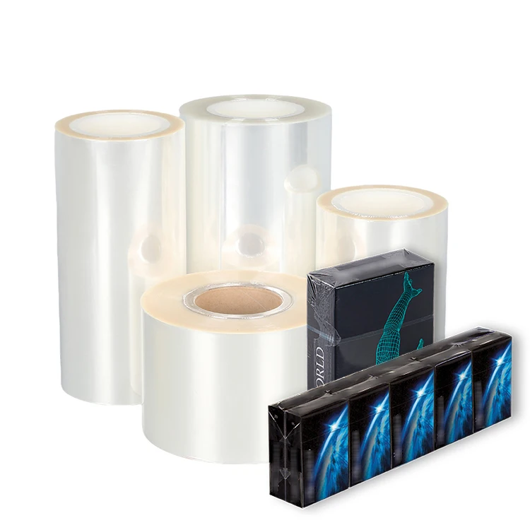 High quality low price  bopp film daily necessities  packaging one&two side heat seal film for box packaging gloss