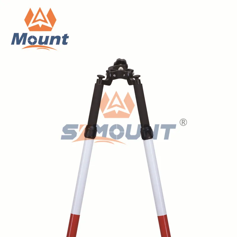 Professional 1.8m Telescoping Bipods, DZ22 Aluminum Range/Prism Pole Bipod For Level Grade Rod Surveying