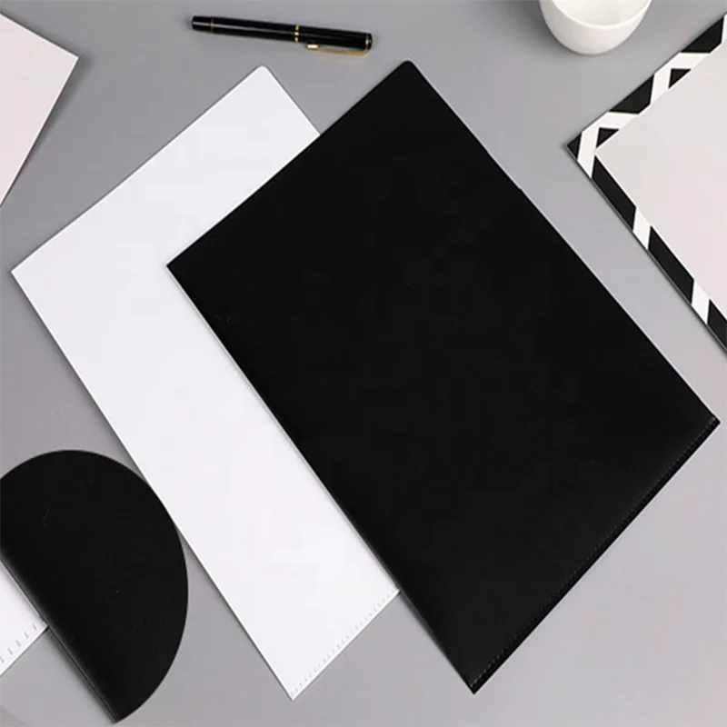 wholesale L shape Folder  A4 File Folder  PP business simple Folder