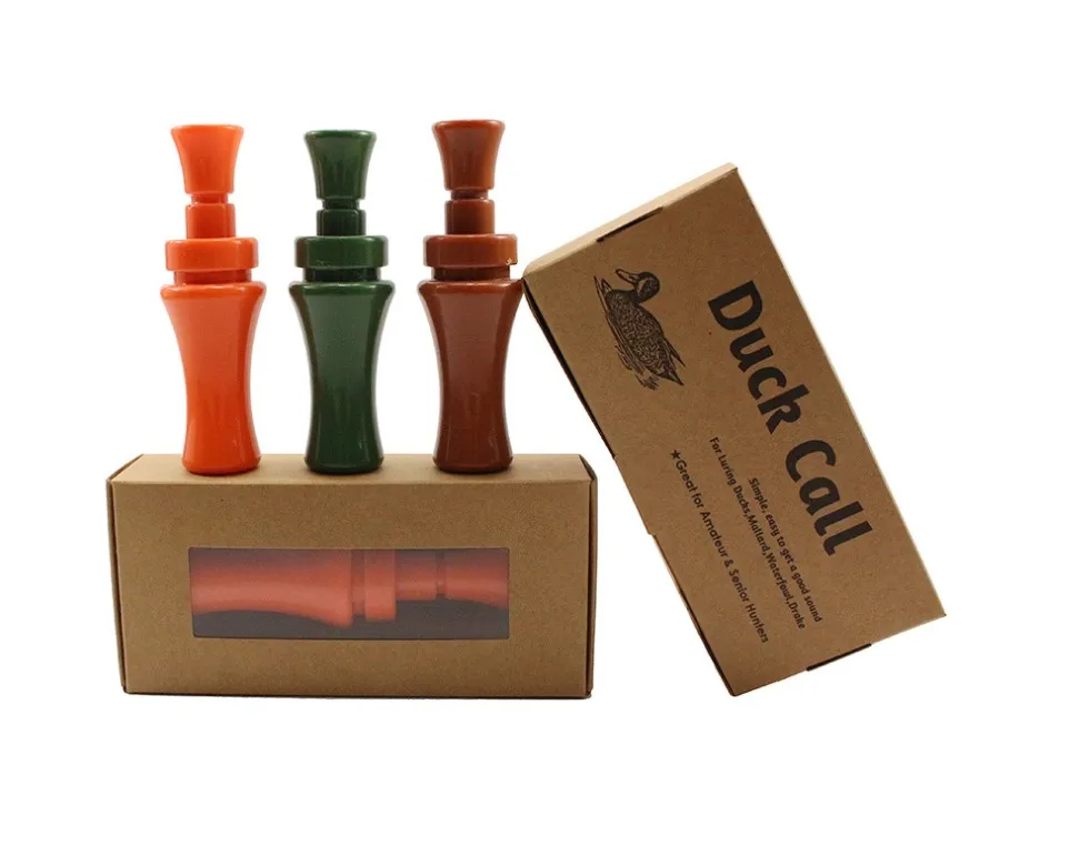Outdoor Hunting Acrylic Mallard Waterfowl Goose Duck Call Duck Decoy