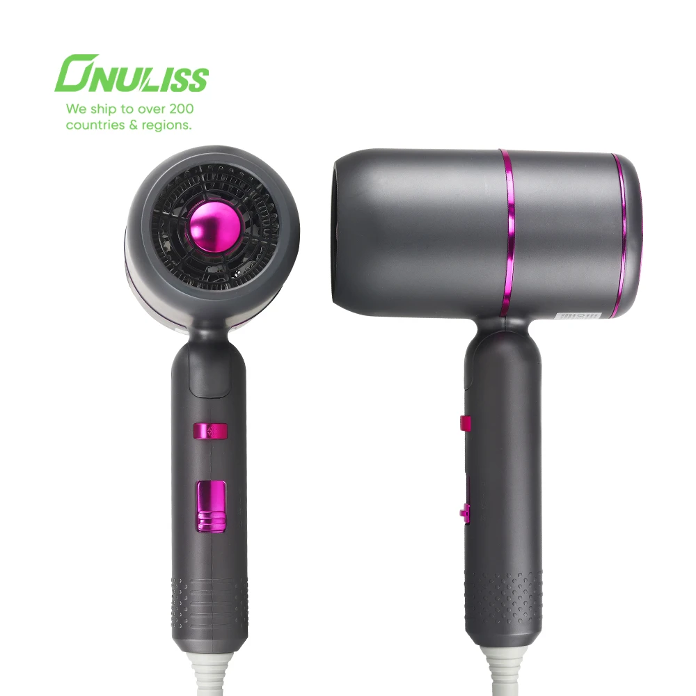 Hot Seller Hair Blow Dryer Professional Hair Dryer 2024 Negative Ion Foldable Hair Dryer Professional Salon Hairdryers