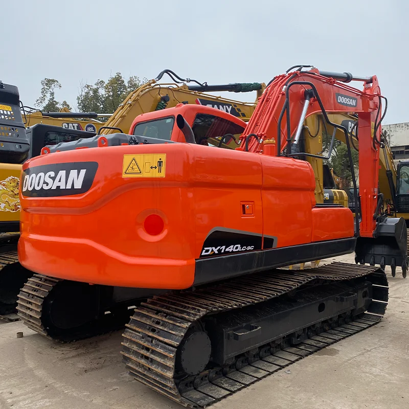 Дешевая цена, 14ton, оригинальный экскаватор doosan для строительства, продажа DX140LC DX140 DX140LC-9C