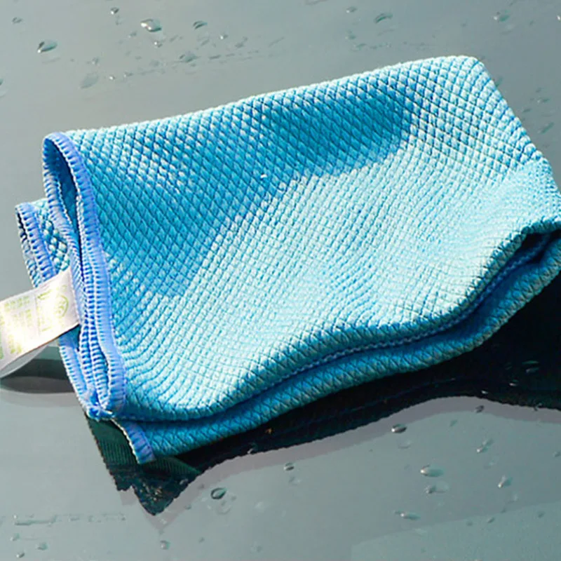 Factory Thickened Large Coral Wool Rag is non-shedding non-oil Easy to Clean  Dish Cloth Kitchen