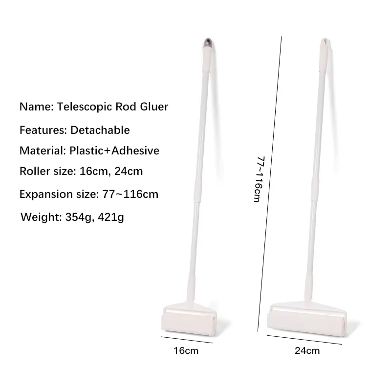 2024Top Ranking Custom Self-Cleaning Reusable Carpet Cat Fur Pet Hair Remover Brushes Plastic Lint Roller for Cat Fur Cleaning