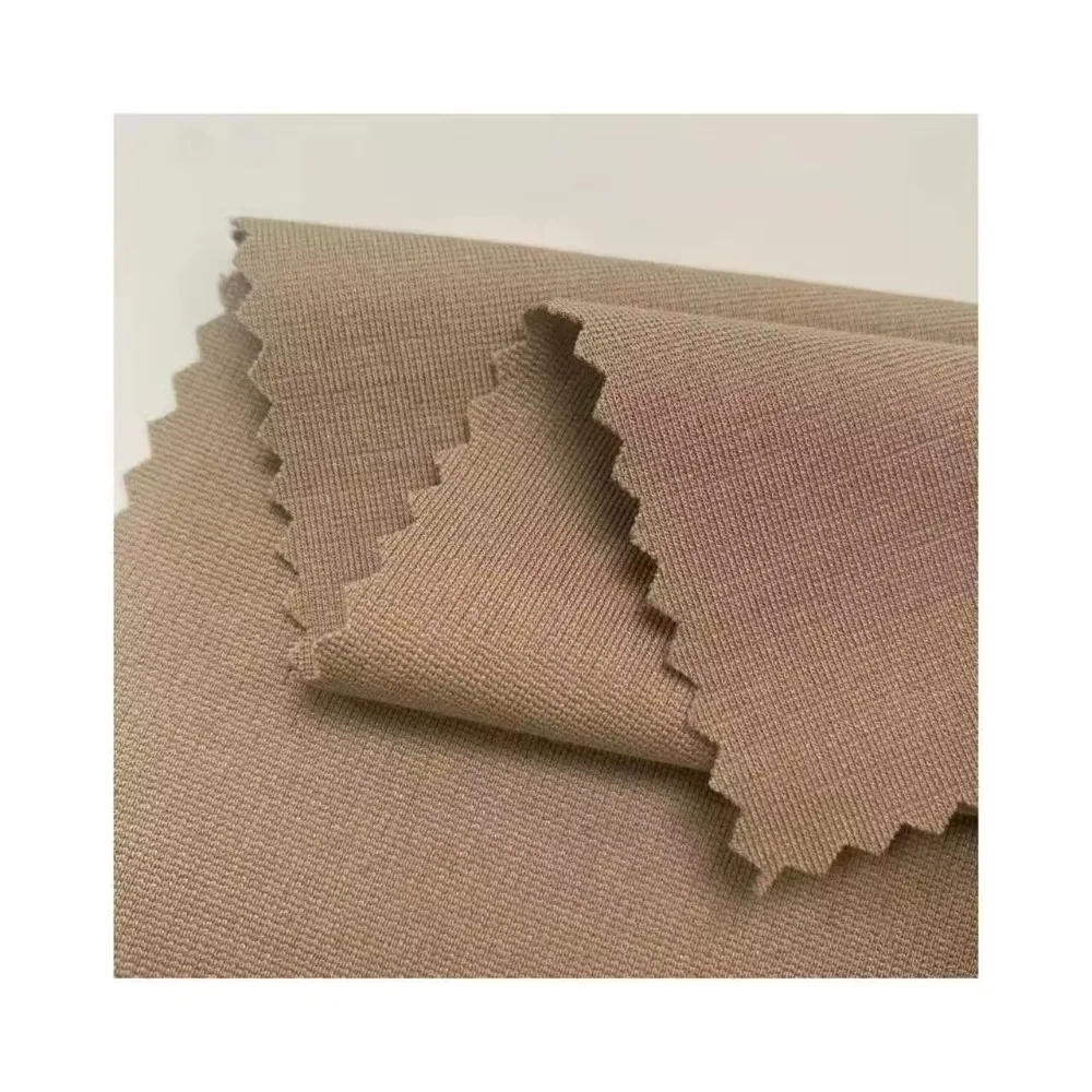 60S NR Roma Fabric 58%Rayon 37%Nylon 5%Spandex 240GSM Knitted Ponte De Roma Fabric for T-shirt, Trousers, Jacket and Coat