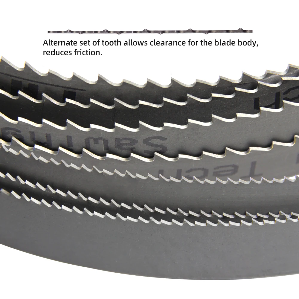 TASP 1712mm M42 Bimetal Bandsaw Blade 1712x13x0.6mm 6 TPI Woodworking & Metal Cutting Band Saw Blade for METABO Charnwood