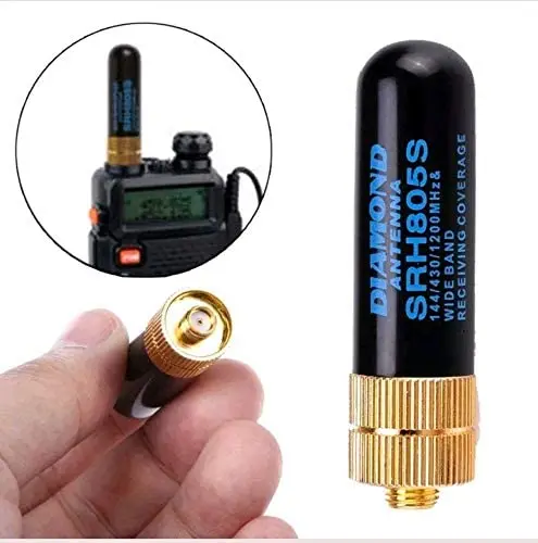 Dual Band Antenna UHF+VHF SRH805S SMA-Female high gain Antenna for Baofeng UV-5R 888S UV-82 Walkie Talkie Radio